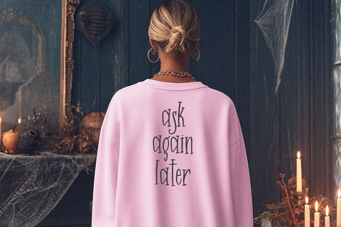 House of Haunts Serif Font Beck McCormick 
