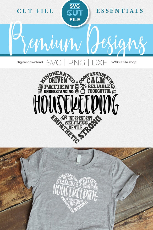 Housekeeping svg for crafters SVG SVG Cut File 