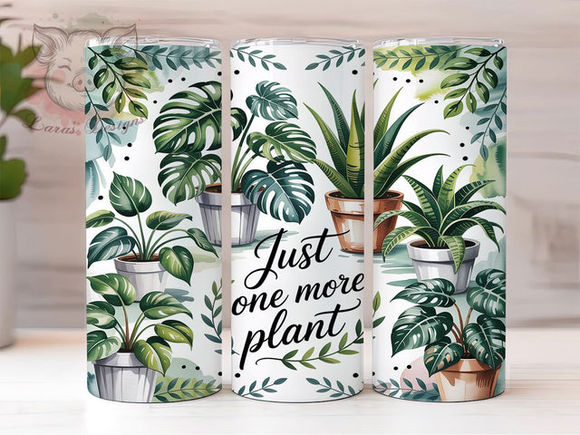 Houseplant Monstera Art 20oz Tumbler, Monstera Art, Aloe Vera, Philodendron, Ceramic Pots, Skinny Tumbler, Sublimation PNG Sublimation Lara' s Designs 