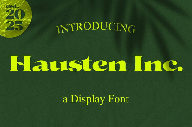 Housten Font gatype 
