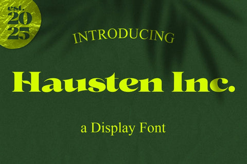 Housten Font gatype 