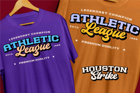 Houston Strike Font ahweproject 