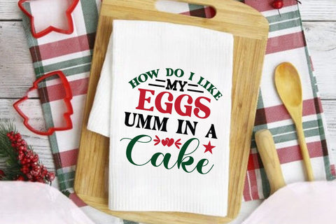 How do i like my eggs umm in a cake SVG Angelina750 