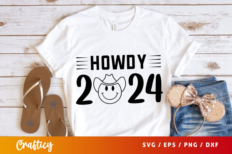 Howdy 2024 SVG Design - So Fontsy