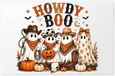 Howdy Boo PNG Western Ghost Halloween Digital Download SVG BillahCrafts 