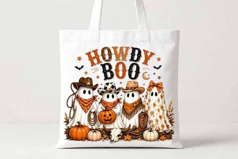 Howdy Boo PNG Western Ghost Halloween Digital Download SVG BillahCrafts 