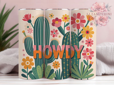 Howdy Cowboy Style 20oz Tumbler, Howdy Quote, Cowboy Style Wrap, 20oz Tumbler Wrap, Sublimation Design PNG, Rustic Western Gift, Country Cowgirl Wrap Sublimation Li Zamperini 