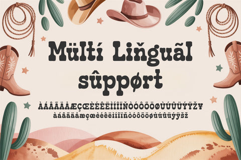 Howdy Cowgirl Font – Western, Country, Cricut & Rodeo Style Font TonisArtStudio 