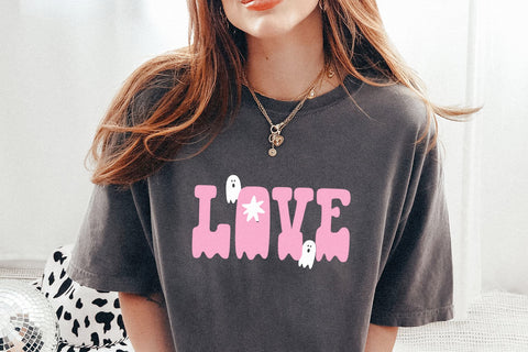 Howdy Ghouls - Western Halloween Font Font KA Designs 