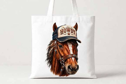 Howdy Horse PNG | Western Horse Sublimation Digital Download SVG BillahCrafts 
