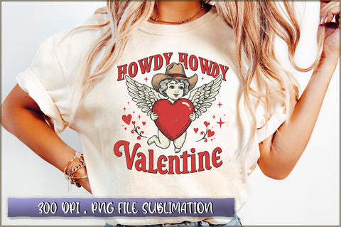 Howdy Howdy Valentine Sublimation Sublimation Shetara Begum 