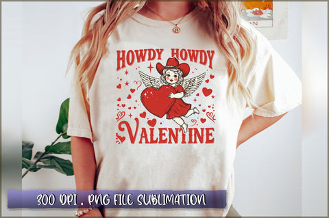 Howdy Howdy Valentine Sublimation Sublimation Shetara Begum 