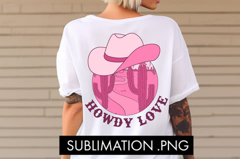 Howdy Love Valentine PNG Sublimation Sublimation Freeling Design House 
