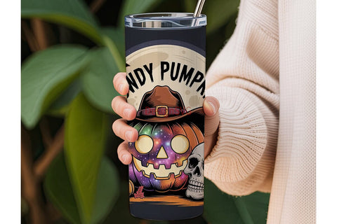 Howdy Pumpkin 20oz Tumbler Wrap Sublimation DesignSVG 