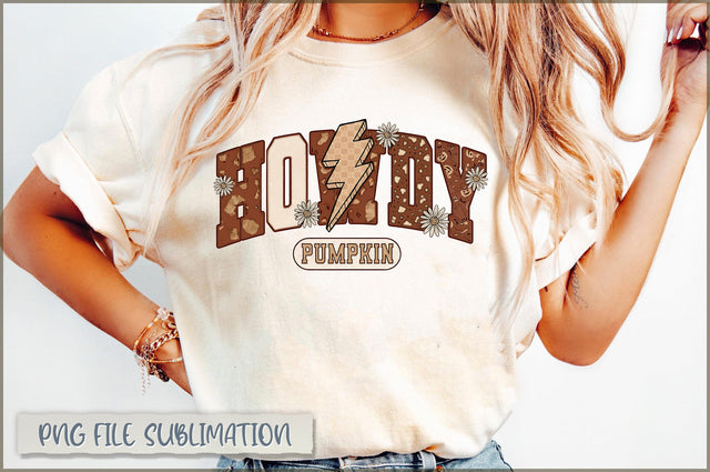 Howdy pumpkin Sublimation Sublimation Shetara Begum 