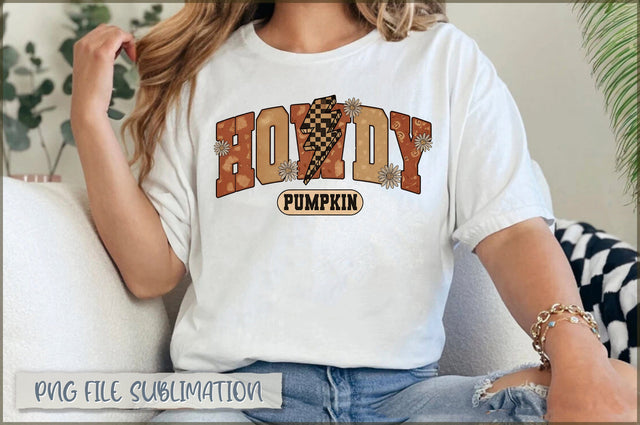 Howdy pumpkin Sublimation Sublimation Shetara Begum 