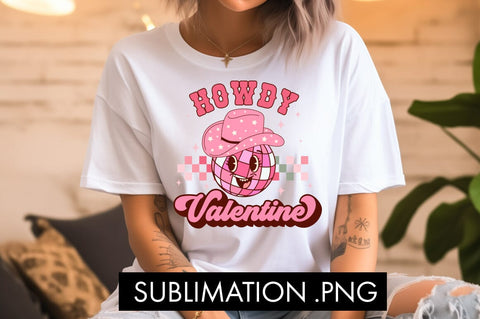 Howdy Valentine PNG Sublimation Sublimation Freeling Design House 