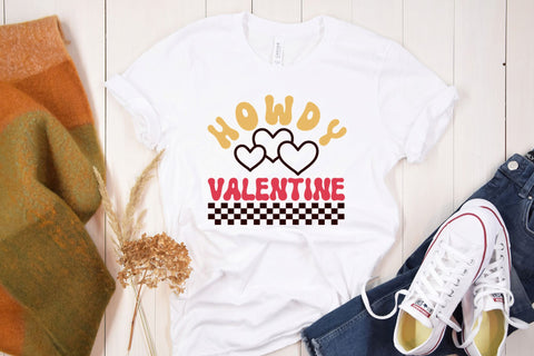 Howdy Valentine, Retro Valentine's Day SVG SVG CraftLabSVG 