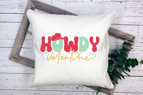 Howdy Valentine | Retro Valentines Day SVG SVG CraftLabSVG 