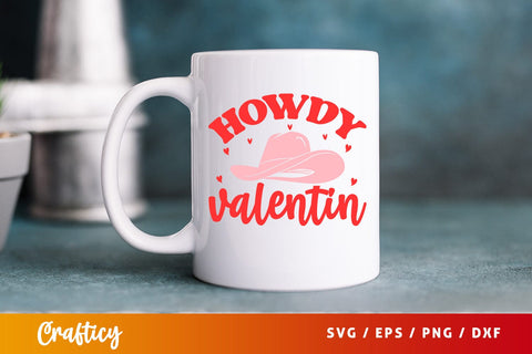 Howdy Valentine SVG Design SVG Designangry 
