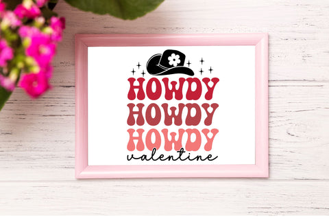 Howdy valentine Svg Design SVG Regulrcrative 