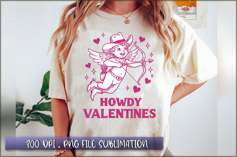 Howdy Valentines Sublimation Sublimation Shetara Begum 
