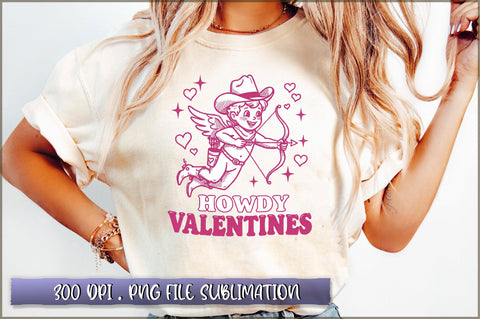 Howdy Valentines Sublimation Sublimation Shetara Begum 