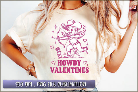 Howdy Valentines Sublimation Sublimation Shetara Begum 