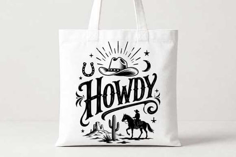 Howdy Western Cowboy Sublimation PNG SVG BillahCrafts 