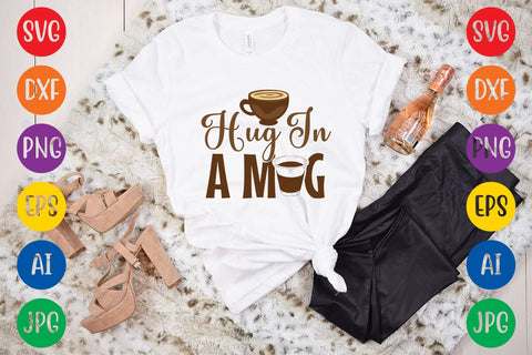 Hug In A Mug SVG DESIGN SVG Rafiqul20606 