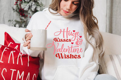 Huge Kisses & Valentine Wishes SVG Angelina750 