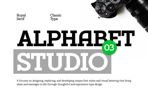 Hugells - Modern Slab Serif Font Arterfak Project 