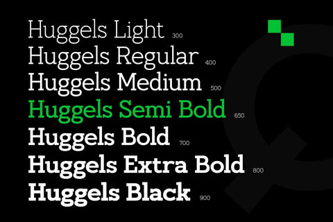 Hugells - Modern Slab Serif Font Arterfak Project 