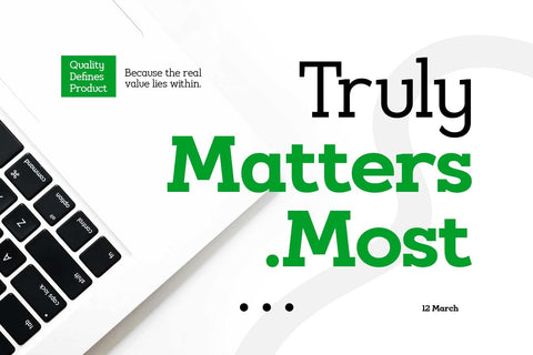 Hugells - Modern Slab Serif Font Arterfak Project 