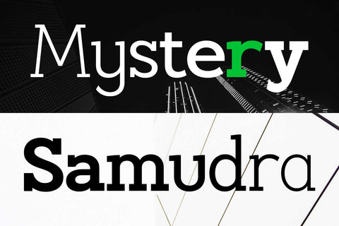 Hugells - Modern Slab Serif Font Arterfak Project 