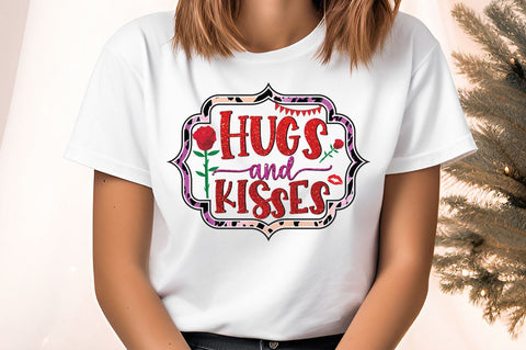 Hugs and kisses PNG Design Sublimation Designangry 