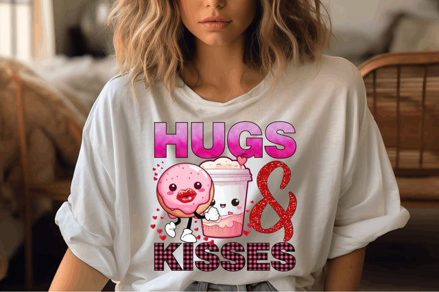 Hugs and kisses PNG design Sublimation Designangry 