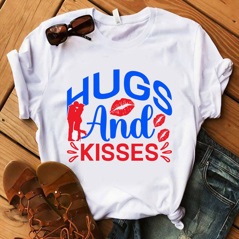 Hugs And Kisses SVG DESIGN SVG Rafiqul20606 