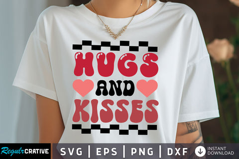 Hugs and kisses Svg Design SVG Regulrcrative 