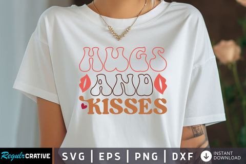 Hugs and kisses Svg Design SVG Regulrcrative 