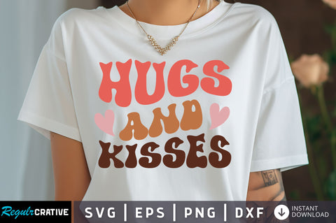 Hugs and kisses Svg Design SVG Regulrcrative 