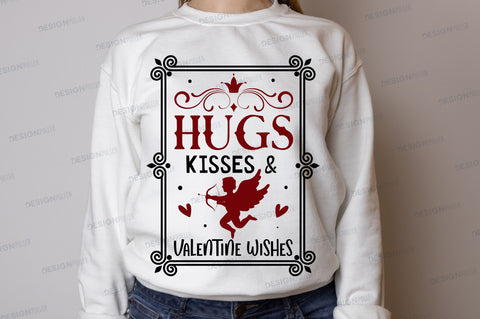 Hugs kisses & valentine Svg Design SVG Regulrcrative 