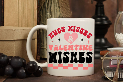 Hugs kisses & valentine wishes Svg Design SVG Regulrcrative 