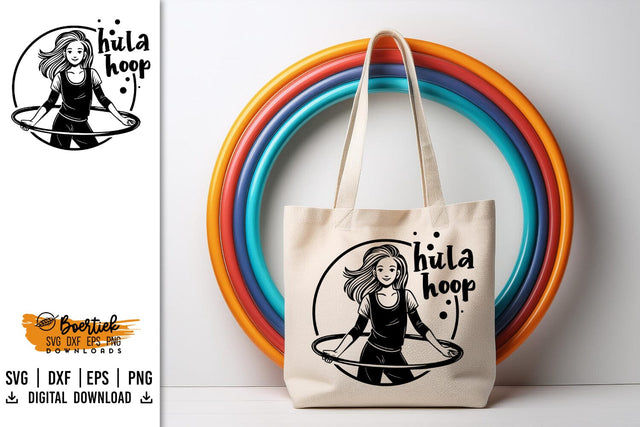 Hula hoop SVG file SVG Boertiek 