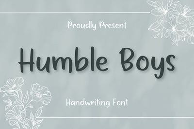 Humble Boys SVG Aisyah 