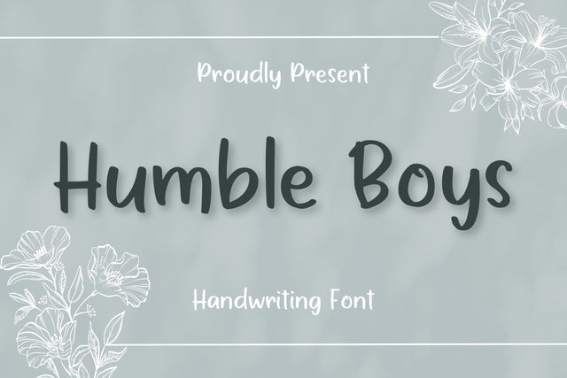 Humble Boys SVG Aisyah 