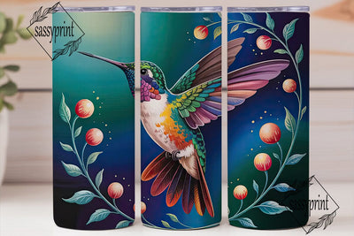 Hummingbird 20oz Tumbler Design Sublimation sassyprint 