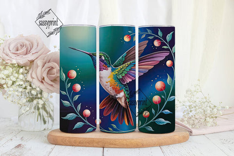Hummingbird 20oz Tumbler Design Sublimation sassyprint 