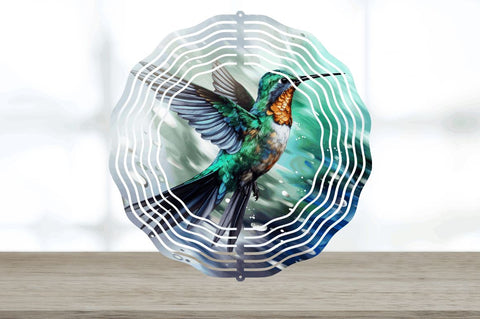 Hummingbird Wind Spinner Sublimation Designs Sublimation Regulrcrative 