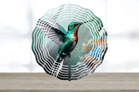 Hummingbird Wind Spinner Sublimation Designs Sublimation Regulrcrative 